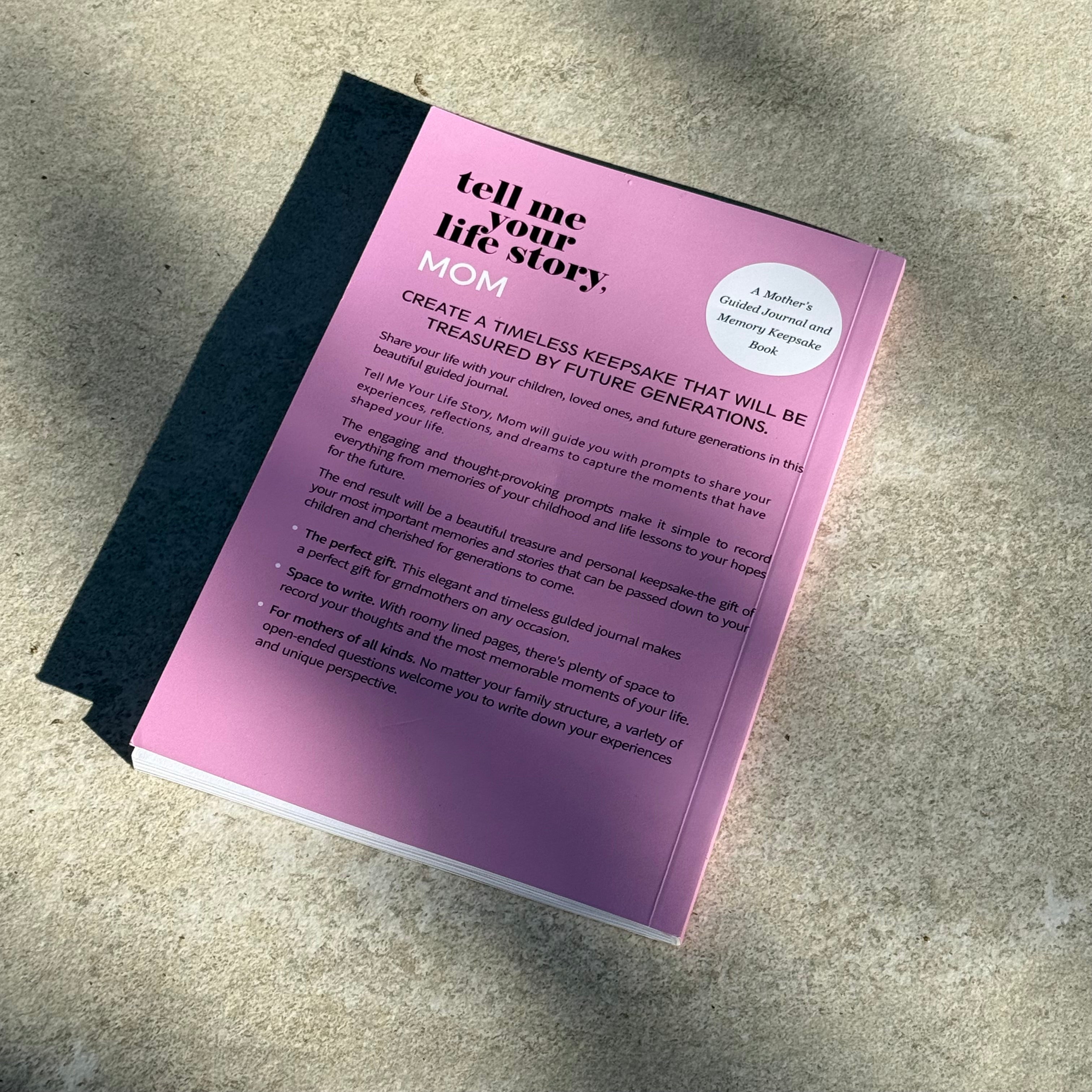 "Tell me your Story" Memory Journal